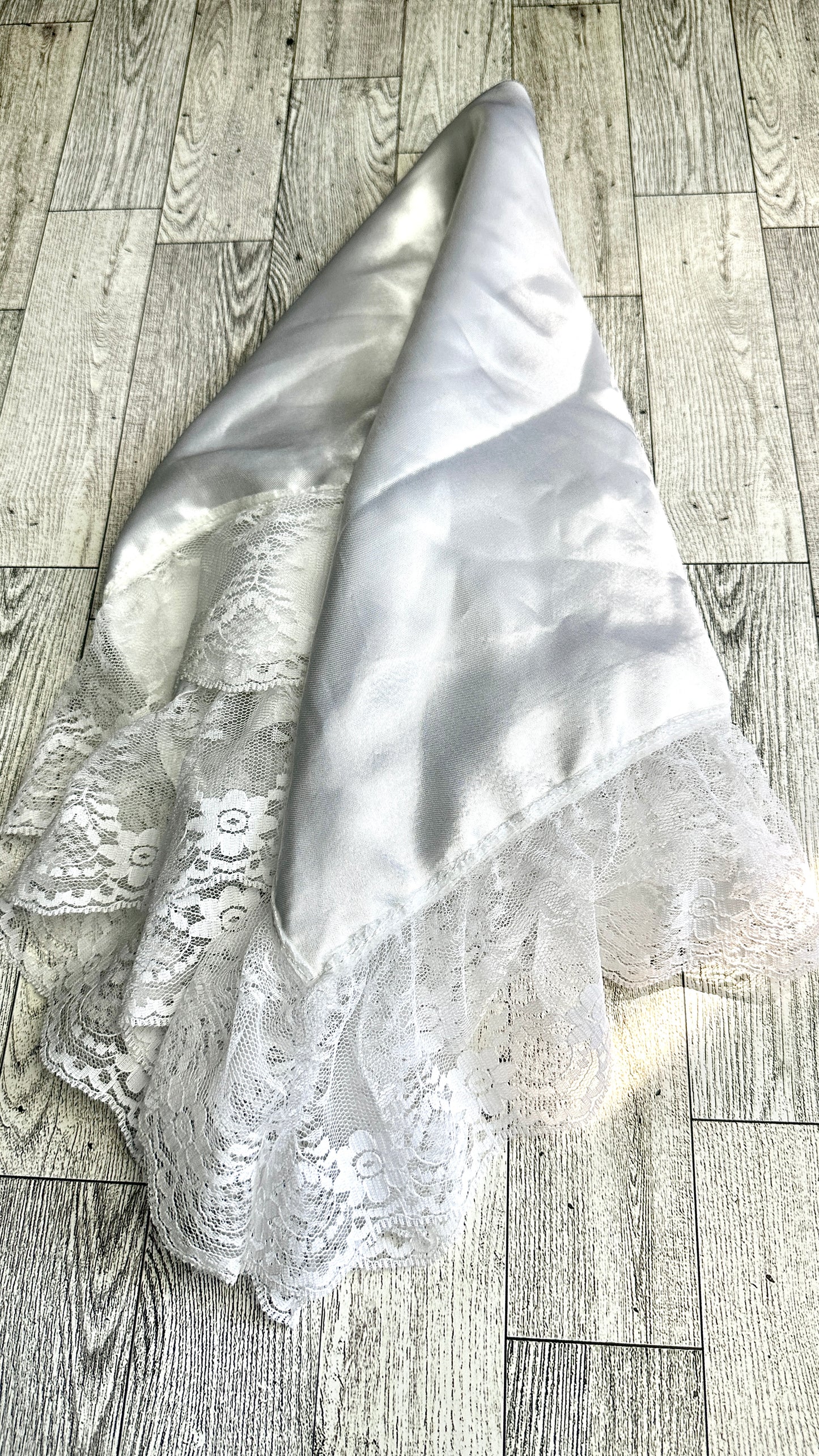 White Lap Scarf