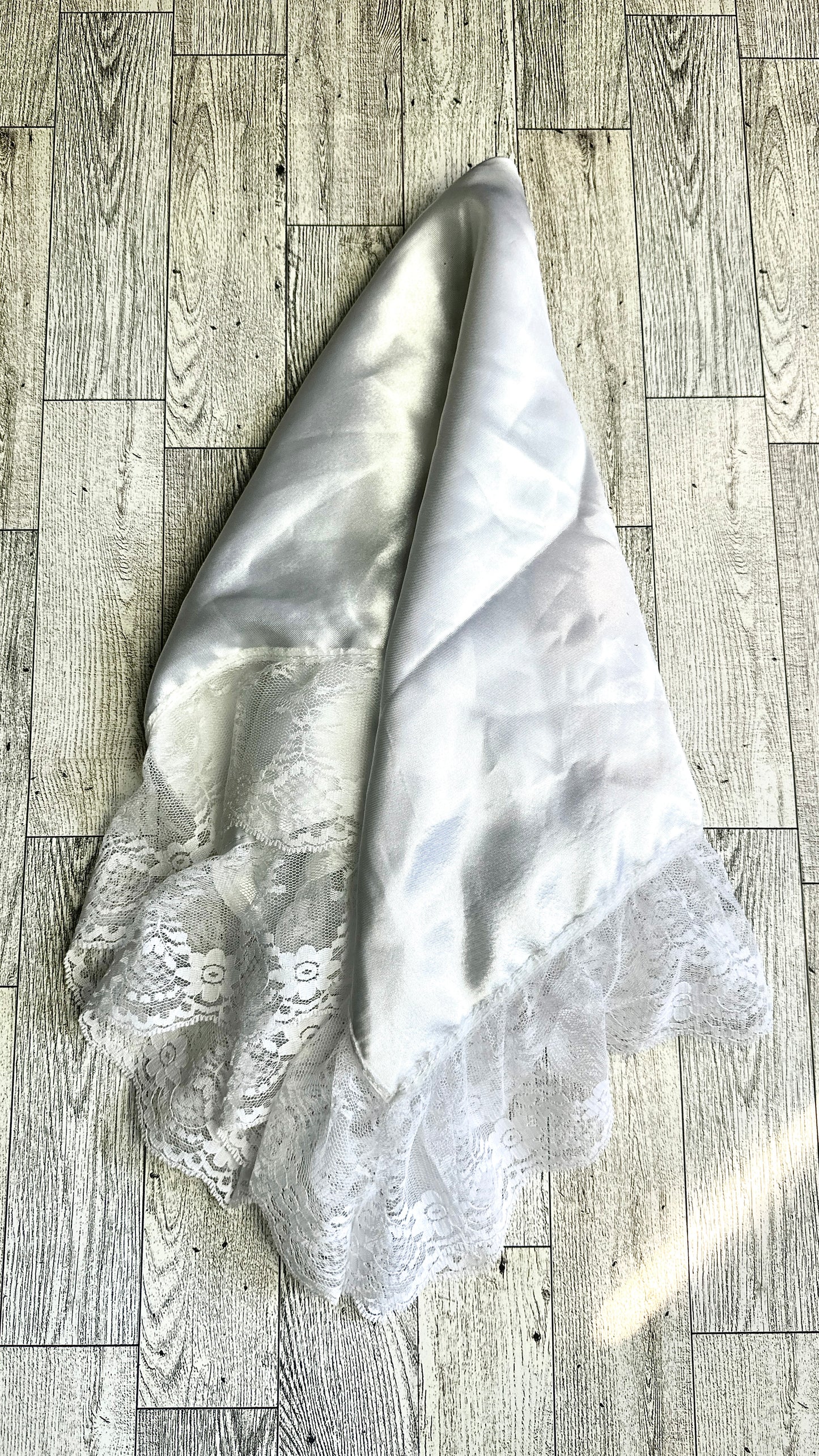 White Lap Scarf