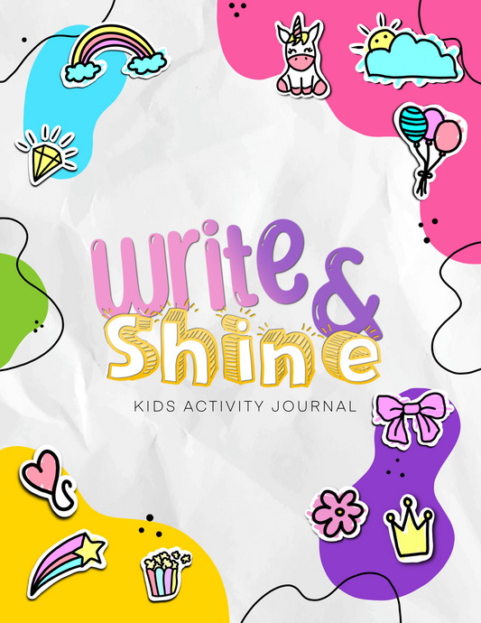 Rise and Shine Kids Activity Journal - Girl's Edition